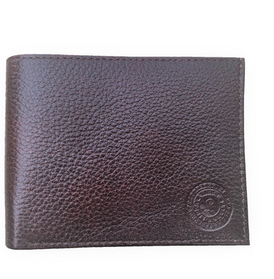 

aamira Men Brown Genuine Leather Wallet(3 Card Slots), Dark brown