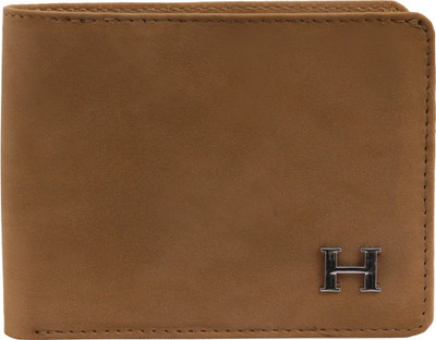 

WAIST LINERS Men Gold Genuine Leather Wallet(6 Card Slots), Mustard