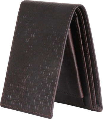 

WAIST LINERS Men Black Genuine Leather Wallet(3 Card Slots)