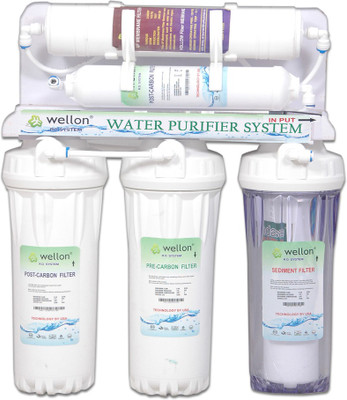 

Wellon Life 4 Stage UF Domestic Water Purifier Gravity Based Water Purifier(White)
