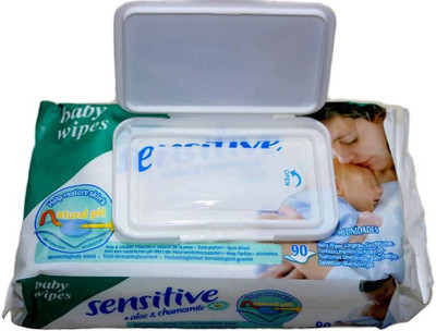 

First Trend Sensitive Wet Wipes for Baby Care (90 Pieces)(90 Pieces)