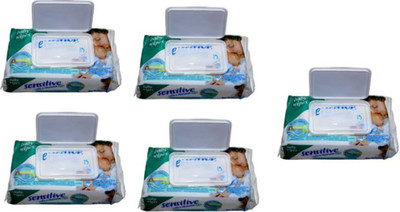 

First Trend Sensitive Wet Wipes for Baby Care (90 Pieces)(450 Pieces)