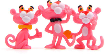 

imodish Pink Panther 4 Pcs Set Action Figure(Multicolor)