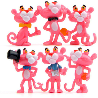

imodish Pink Panther 6 Pcs Set Action Figure(Multicolor)