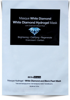 

BioMiracle White Diamond and Black Pearl Hydrogel Mask(30 g)