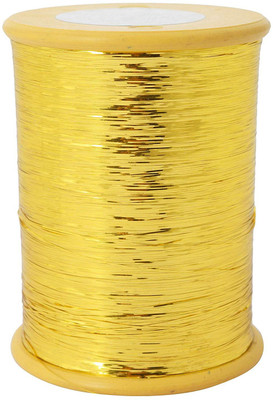 

GOELX Glitter gold shimmering thread for art & crafts
