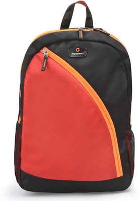 

G-Goodway LBG-414 35 L Laptop Backpack(Orange, Black), Black and orange