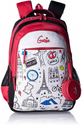 

Genie PARIS170519SBWHI 32 L Backpack(Multicolor), White