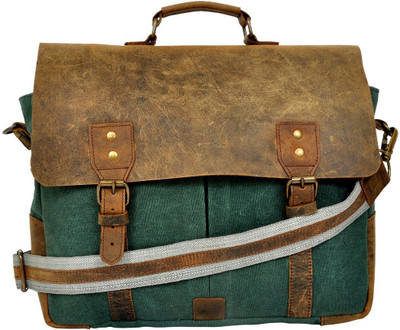 

HYDENSYDE Multicolor leather office messenger bag Messenger Bag(Multicolor, 23 inch)