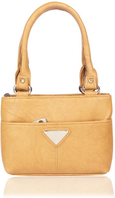 

Dutty Faux Leather Yellow Zipper Closure Formal Handbag Shoulder Bag(Yellow, 5 L)