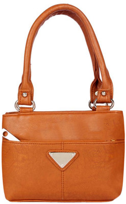 

Dutty Faux Leather Brown Coloured Zipper Closure Handbag Shoulder Bag(Brown, 5 L)