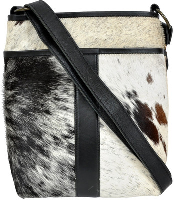 

HYDENSYDE Multicolor pure leather shoulder bag Waterproof Sling Bag(Multicolor, 3 L)