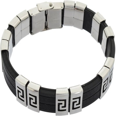 Sanaa Creations Stainless Steel Silver Bracelet