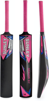 

SUNLEY sarthak Hard Plastic Full Size PVC/Plastic Cricket Bat(0.80-0.85 kg