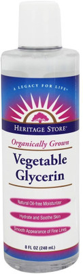 

Heritage Organically Grown Vegetable Glycerin 8 Fl. Oz.(240 ml)