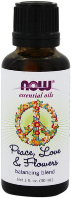 

Now Foods Balancing Essential Oil Blend Peace, Love & Flowers 1 Fl. Oz.(30 ml)