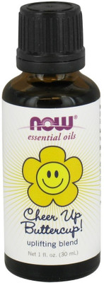 

Now Foods Uplifting Essential Oil Blend Cheer Up Buttercup 1 Fl. Oz.(30 ml)