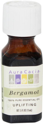 

Aura Cacia Essential Oil Uplifting Bergamot 0.5 Fl. Oz.(15 ml)