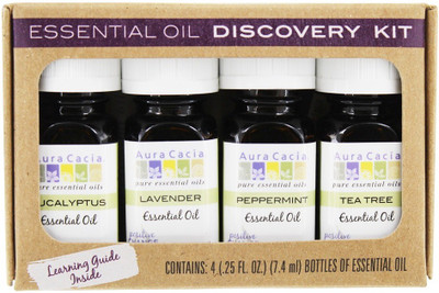

Aura Cacia Essential Oil Discovery Kit 4 Piece(S)(15 ml)