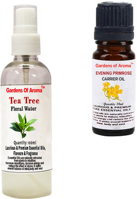 

Gardens Of Aroma Tea Tree Floral Water And Evening primrose Essential Oil(110 ml)