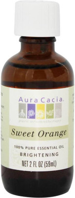 

Aura Cacia Essential Oil Brightening Sweet Orange 2 Fl. Oz.(59 ml)
