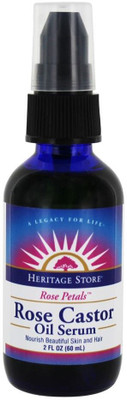 

Heritage Rose Castor Oil Facial Serum 2 Fl. Oz.(60 ml)