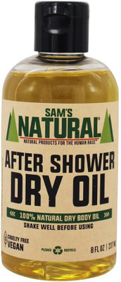 

Sam's Naturals Men'S After Shower Dry Oil 8 Fl. Oz.(237 ml)