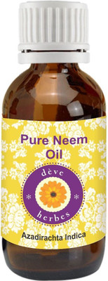 

DVe Herbes Pure Neem Oil 50ml (Azadirachta Indica) 100% Natural Cold Pressed(50 ml)