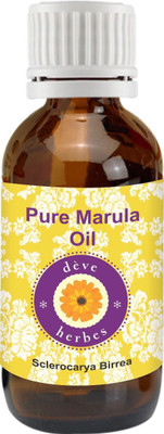 

DVe Herbes Pure Marula Oil 30ml (Sclerocarya Birrea) 100% Natural Cold Pressed(30 ml)