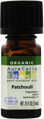

Aura Cacia Essential Oil Organic Patchouli 0.25 Fl. Oz.(7.4 ml)