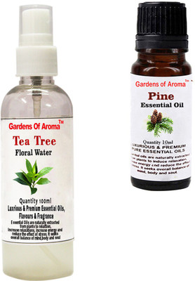 

Gardens Of Aroma Tea Tree Floral Water And Pine Essential Oil(110 ml)