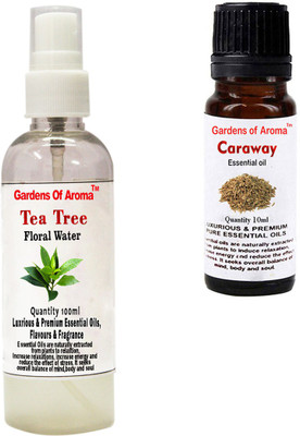 

Gardens Of Aroma Tea Tree Floral Water And Caraway Essential Oil(110 ml)