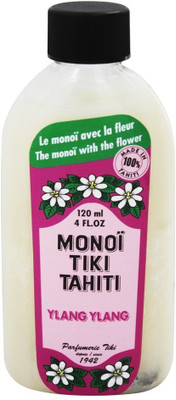 

Monoi Tiare Tahiti Coconut Oil Ylang 4 Fl. Oz.(120 ml)