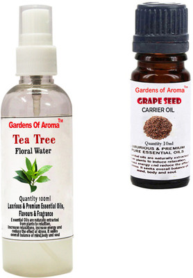 

Gardens Of Aroma Tea Tree Floral Water And Grapeseed Essential Oil(110 ml)