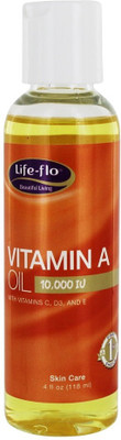 

Life-Flo Vitamin A Oil With Vitamins C, D3, & E 10000 Iu 4 Fl. Oz.(118 ml)