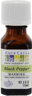

Aura Cacia Essential Oil Black Pepper 0.5 Fl. Oz.(15 ml)