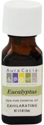 

Aura Cacia Essential Oil Exhilarating Eucalyptus 0.5 Fl. Oz.(15 ml)
