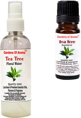 

Gardens Of Aroma Tea Tree Floral Water And Tea Tree Essential Oil(110 ml)