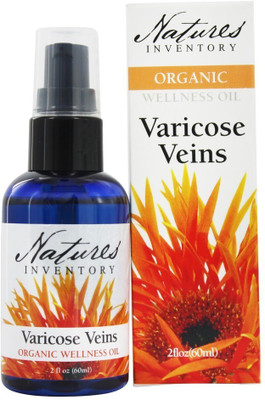

Nature's Inventory Wellness Oil Organic Varicose Vein Relief 2 Fl. Oz.(60 ml)