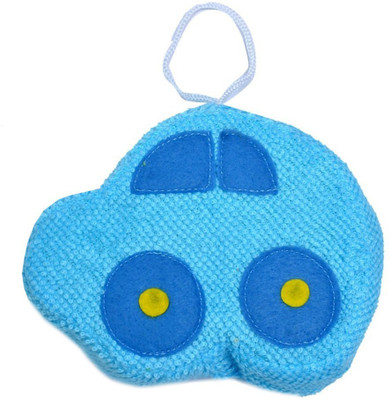 

Guru Kripa Baby Products Infant Bathing Soft Sponge Cuticle Scrub Make baby Love Bath (Blue)