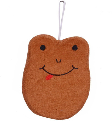 

Guru Kripa Baby Products aby Infant Bathing Soft Sponge Cuticle Scrub Make baby Love Bath Pack Of 1 pcs. (Brown.)