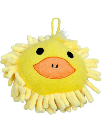 

Guru Kripa Baby Products Baby Infant Bathing Soft Sponge Cuticle Scrub Make baby Love Bath Pack Of 1 pcs. (Yellow)