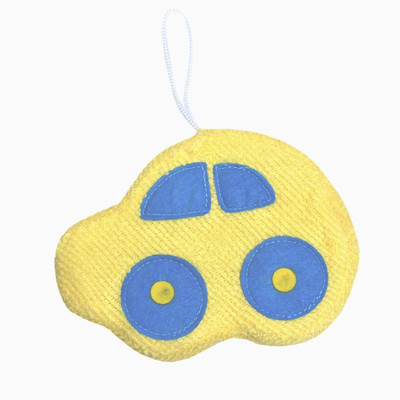 

Guru Kripa Baby Products Infant Bathing Soft Sponge Cuticle Scrub Make baby Love Bath (yellow)