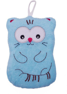 

Guru Kripa Baby Products Baby Infant Bathing Soft Sponge Cuticle Scrub Make baby Love Bath Pack Of 1 pcs. (Sky Blue.)