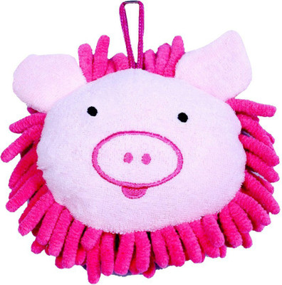 

Guru Kripa Baby Products Infant Bathing Soft Sponge Cuticle Scrub Make baby Love Bath Pack Of 1 pcs. (Dark Pink)