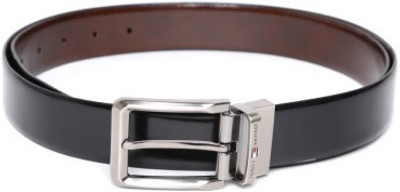 

Tommy Hilfiger Men Black Genuine Leather Belt