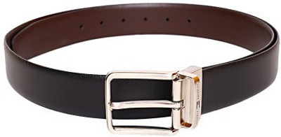 

Tommy Hilfiger Men Black Genuine Leather Belt