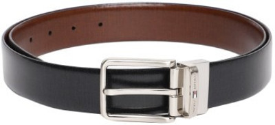 

Tommy Hilfiger Men Black Genuine Leather Belt
