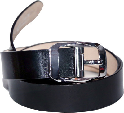 

inches pure leather Men Formal Black Genuine Leather Belt