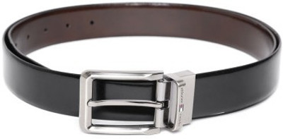 

Tommy Hilfiger Men Black Genuine Leather Belt